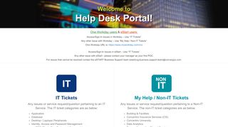 Help Desk - Concentrix - Concentrix Portal