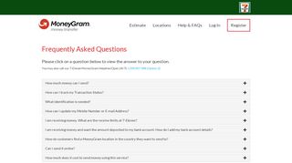 Help & FAQs - Money transfers anytime you need at 7-Eleven - 7 Eleven Moneygram Portal