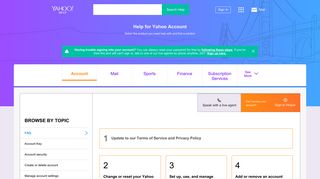 
                            3. Help for Yahoo Account - Portal India Yahoo Config Verify2