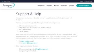 
                            4. Help & Support | Bluespan, Bluespan Wireless - Bluespan Customer Portal