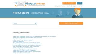 
                            4. Help & Support - YMLP - Ymlp Com Portal Html