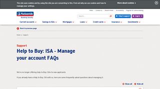 
                            2. Help to Buy ISA Faqs | Nationwide - Nationwide Help To Buy Isa Portal