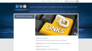 
Helpful Links - Clearwater Housing Authority
