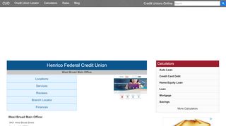 
                            3. Henrico Federal Credit Union - Henrico, VA - Henrico County Federal Credit Union Portal