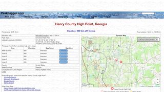 
                            4. Henry County High Point - Peakbagger.com - Point Portal Henry County