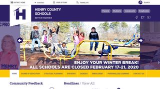 
                            2. Henry County Schools / Overview - Point Portal Henry County