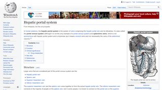 
                            2. Hepatic portal system - Wikipedia - Central Portal System