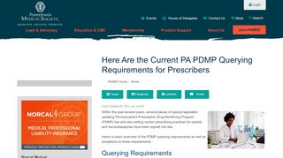 
                            5. Here Are the Current PA PDMP Querying Requirements for ... - Pa Prescription Drug Monitoring Program Portal