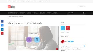 
                            5. Here comes Avira Connect Web - Avira Blog - Avira Connect Portal