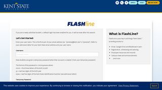 
                            7. here. - FlashLine Login - Kent State University - Kent State Blackboard Portal