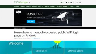 Here's how to manually access a public WiFi login page on ...