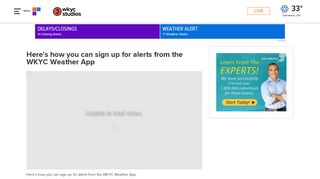 
                            5. Here's how you can sign up for alerts from the WKYC Weather ... - Wkyc Ialert Sign Up