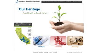 Heritage Provider Network, Inc. - Heritage Provider Network Provider Portal