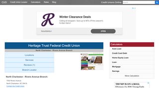 Heritage Trust Federal Credit Union - Credit Unions Online - Heritage Trust Online Banking Portal