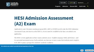 
                            4. HESI Admission Assessment - Samuel Merritt University - Hesi Sign Up