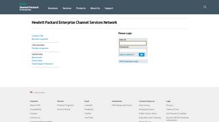 
                            1. Hewlett Packard Enterprise Channel Services Network - HPE - Hp Csn Enterprise Portal