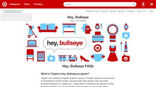 
Hey, Bullseye : Target
