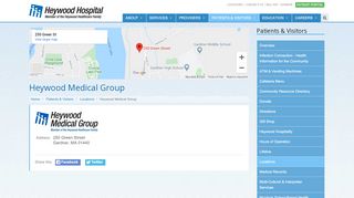 
                            3. Heywood Medical Group - Heywood Hospital - Heywood Patient Portal