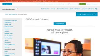 
                            2. HHC Connect Intranet | Hartford HealthCare - Portal Harthosp Org