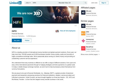
                            8. HiFX | LinkedIn - Hifx Sign In