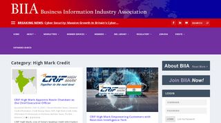 
                            8. High Mark Credit | BIIA.com | Business Information Industry ... - Crif Highmark Portal