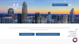 
                            3. High-Rise Apartments in Uptown Charlotte, NC | The VUE - The Vue Portal