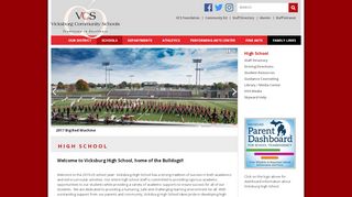 
                            4. High School - Schools - Vicksburg Community Schools - Vicksburg High School Parent Portal