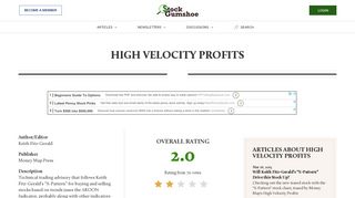 
High Velocity Profits | Stock Gumshoe
