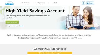 
                            4. High-yield savings account | Sallie Mae - Sallie Mae Full Site Portal