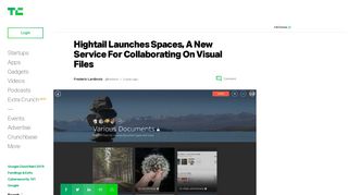 
                            7. Hightail Launches Spaces, A New Service For Collaborating ... - Https Spaces Hightail Com Portal