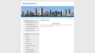 
Hillcrest Internal Patient Portal
