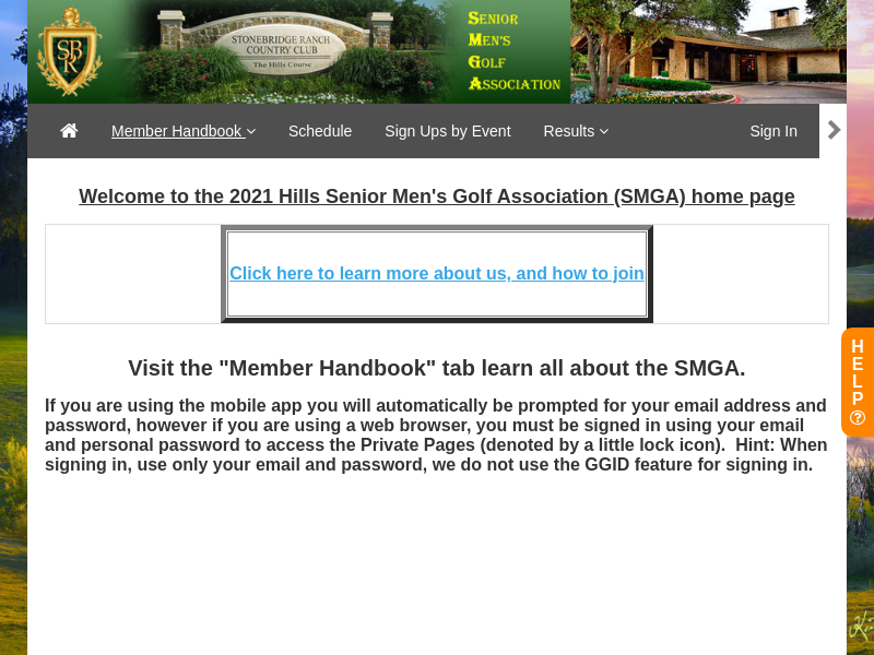 
                            9. Hills SMGA League :: Welcome