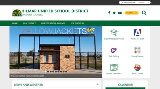 
                            2. Hilmar Unified School District - Hilmar Middle School Parent Portal