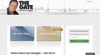 
                            7. Hilton Select Has Changed — But Has It Improved? - The Gate - Hilton Select Portal