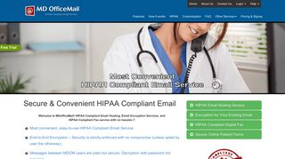 
                            9. HIPAA Compliant Email - Acs Webmail Portal