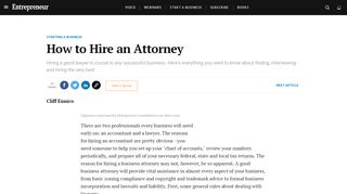 Hiring a business lawyer is crucial to any successful business ... - Lawyer Done Deal Portal