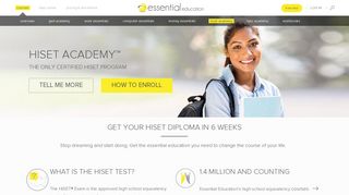 HiSET Academy - Official Online Classes for the HiSET Exam