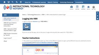 
                            6. HMH / HMH online teacher & student login - Plano ISD - Ed Your Friend In Learning Login