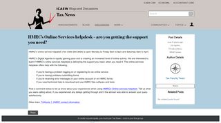 
                            13. HMRC's Online Services helpdesk – are you getting the support you ... - Hmrc Online Services Portal Page