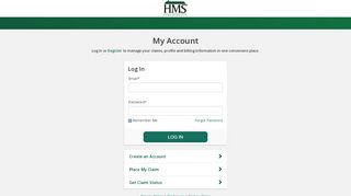 
HMS National - Manage My Account
