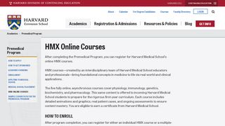 
                            2. HMX Online Courses | Harvard Extension School - Hmx Fundamentals Portal