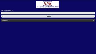 
HNB Online Banking: Login  

