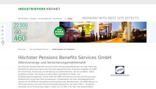 
                            4. Höchster Pensions Benefits Services GmbH Altersvorsorge ... - Hpbs Portal