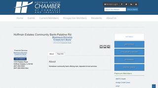 
                            5. Hoffman Estates Community Bank-Palatine Rd | Financial ... - Hoffman Estates Community Bank Portal