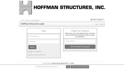 Hoffman Structures Login - Hoffman Structures - ApplicantPro