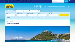 
                            3. Holiday Bookings with On the Beach - Www On The Beach Co Uk A Myb Portal