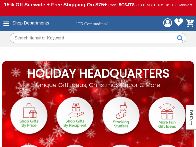 
                            2. Holiday Headquarters - Christmas Gifts & Decor | LTD ...