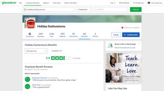 
                            3. Holiday Stationstores Employee Benefits and Perks | Glassdoor - Holiday Station Stores Employee Portal