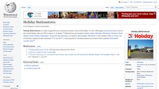 
                            8. Holiday Stationstores - Wikipedia - Holiday Station Stores Employee Portal