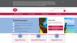 
                            5. Holiday & Travel Insurance | Get A Quote | Post Office® - Travelinsurance Co Uk Portal